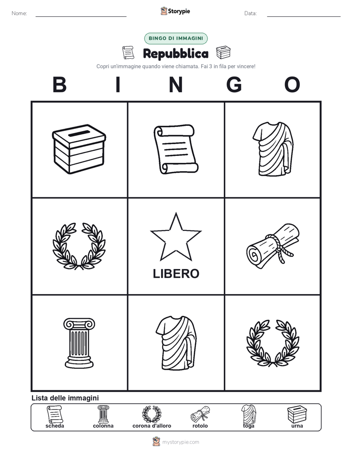 Bingo delle Immagini