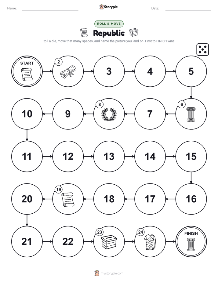 Roll & Move Game