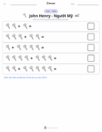 Xem trước tài liệu in sẵn John Henry - Người Mỹ