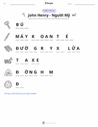 Xem trước tài liệu in sẵn John Henry - Người Mỹ