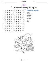 Xem trước tài liệu in sẵn John Henry - Người Mỹ