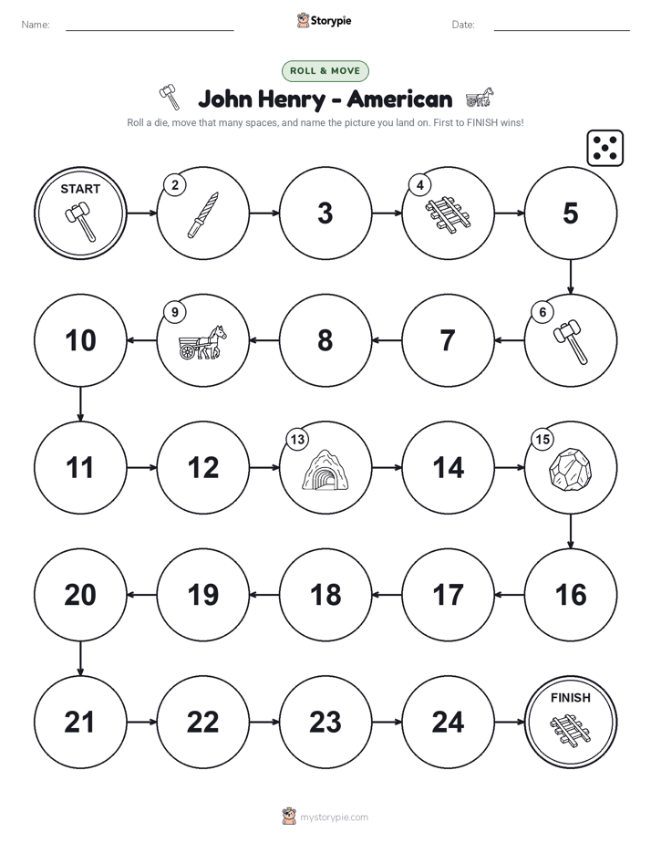 Roll & Move Game
