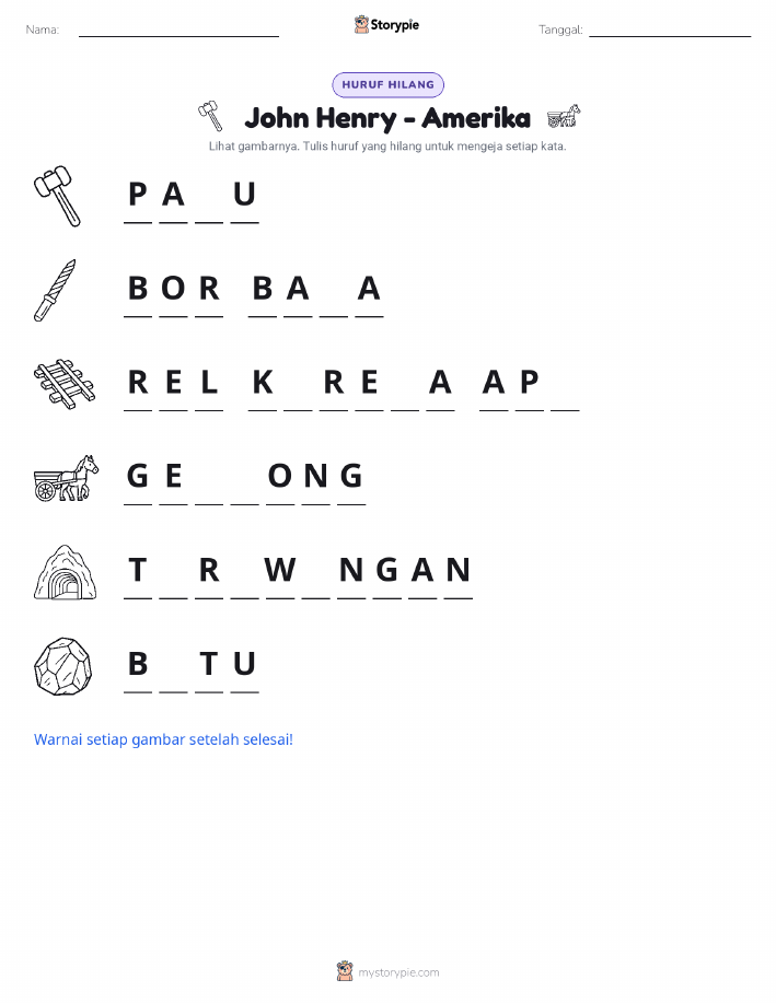 Huruf yang Hilang