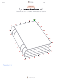 James Madison printable worksheet preview