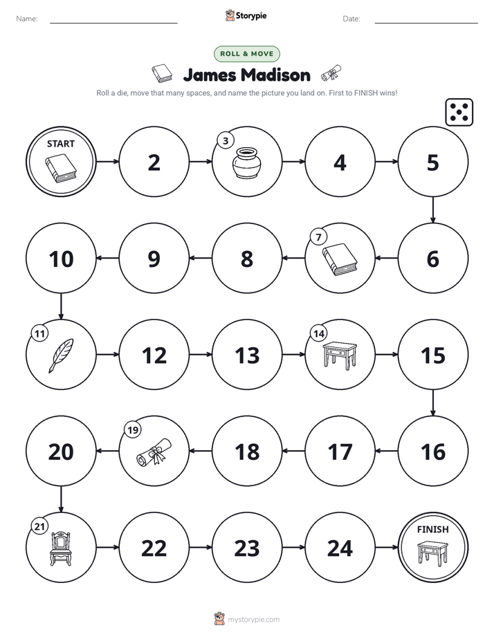 Roll & Move Game