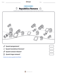 Anteprima della scheda stampabile di Repubblica Romana