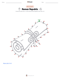 Roman Republic printable worksheet preview