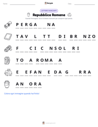 Anteprima della scheda stampabile di Repubblica Romana
