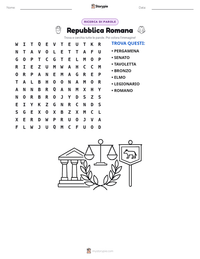 Anteprima della scheda stampabile di Repubblica Romana