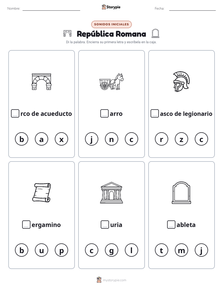 Sonidos Iniciales