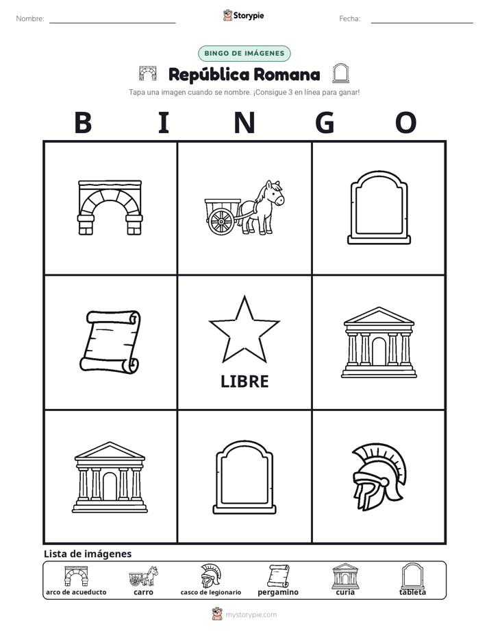 Bingo de Imágenes