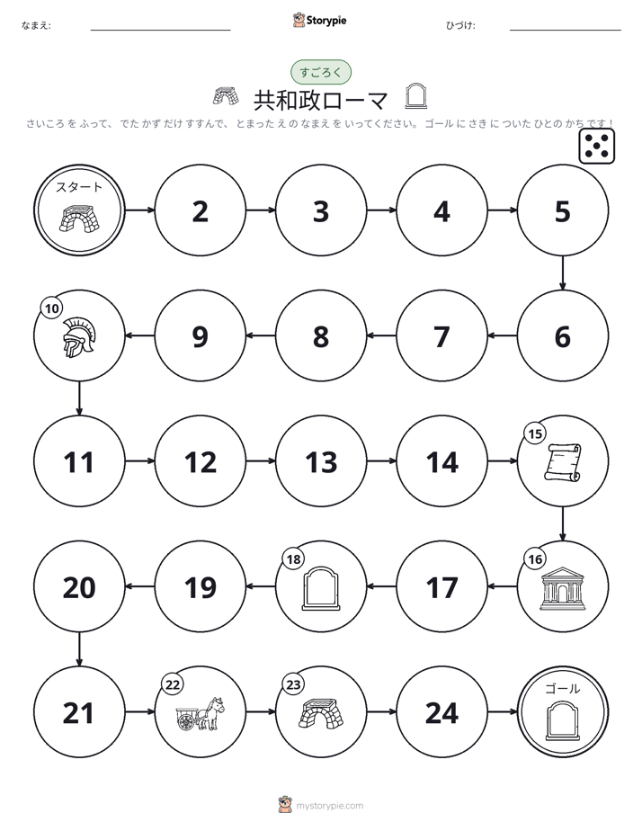 ロール＆ムーブゲーム