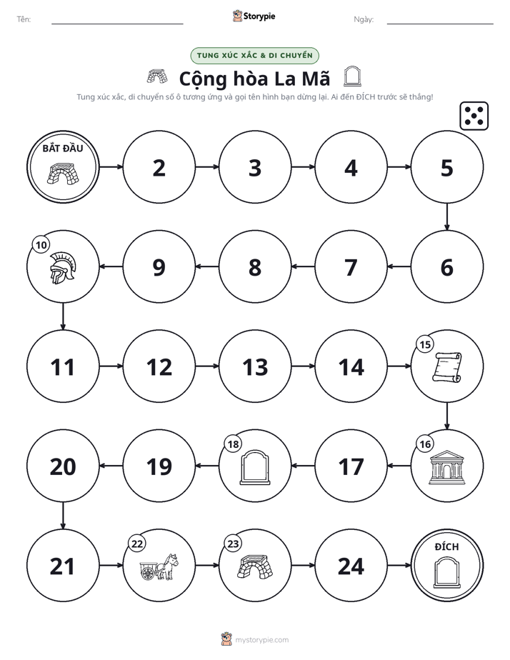Trò Chơi Cuộn & Di Chuyển
