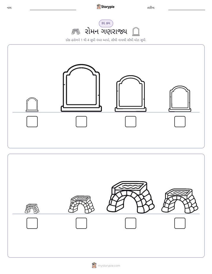 આકાર ક્રમ