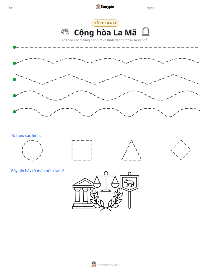 Vẽ Theo Đường