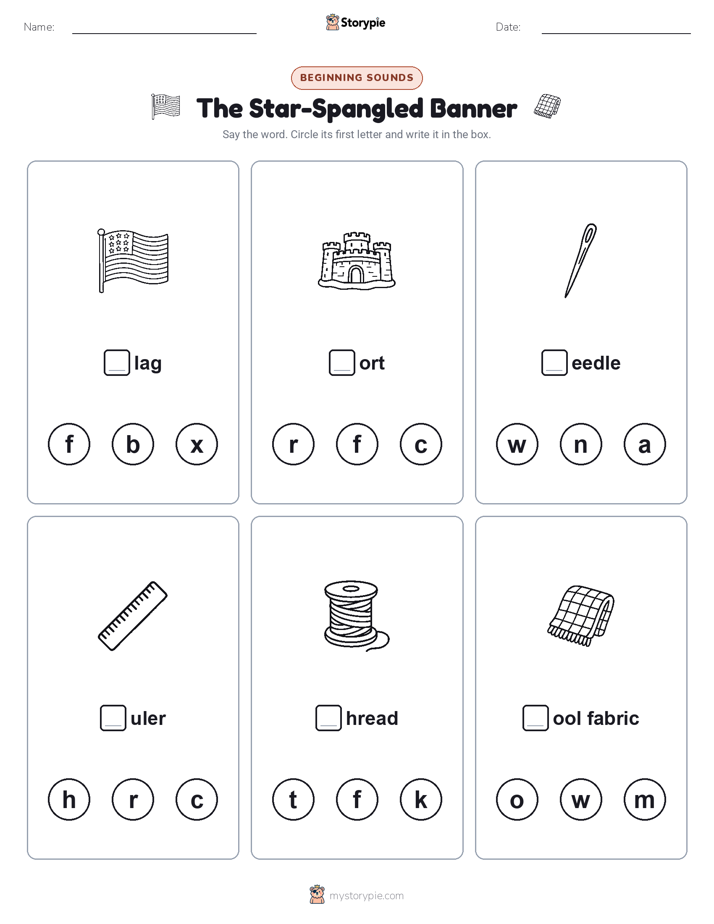 Beginning Sounds