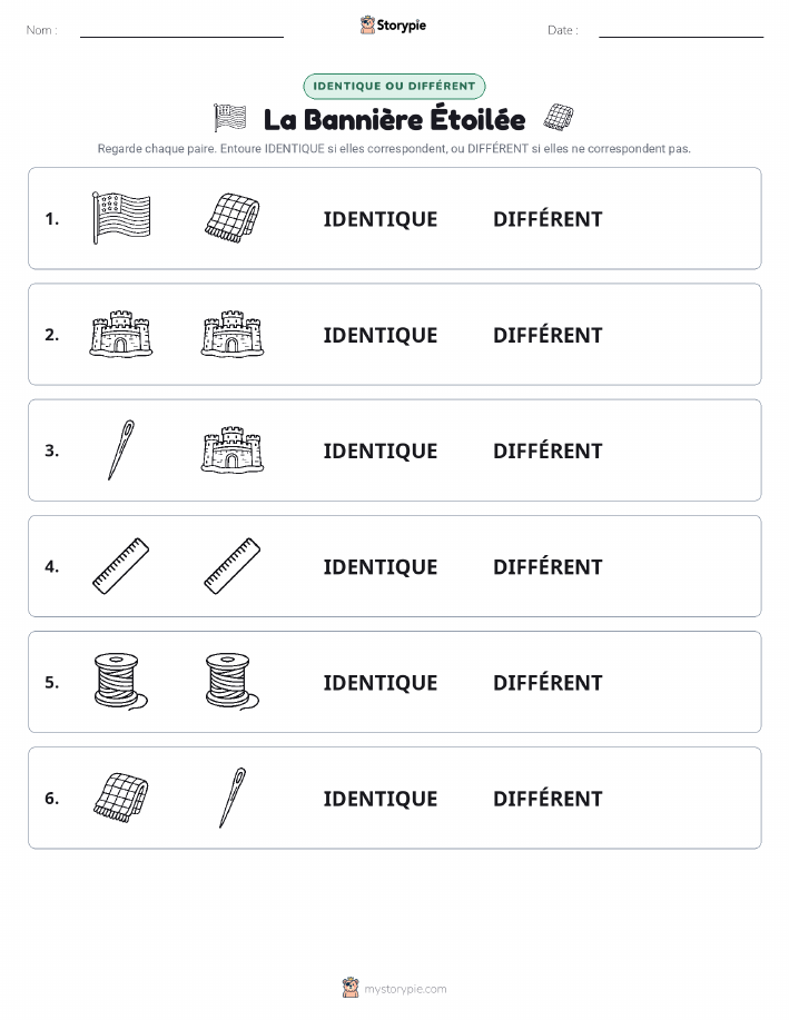 Identique ou Différent