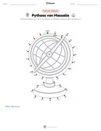 Pytheas van Massalia afdrukbare werkblad voorbeeld