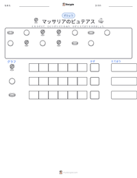 マッサリアのピュテアス の印刷可能ワークシートプレビュー