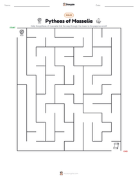 Pytheas of Massalia printable worksheet preview