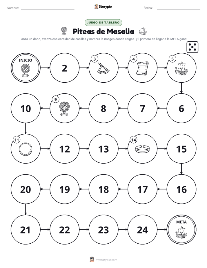 Juego de Rueda y Avanza