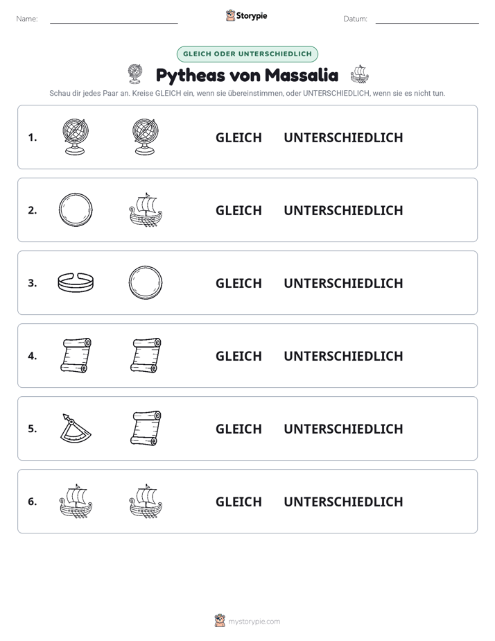 Gleich oder Anders