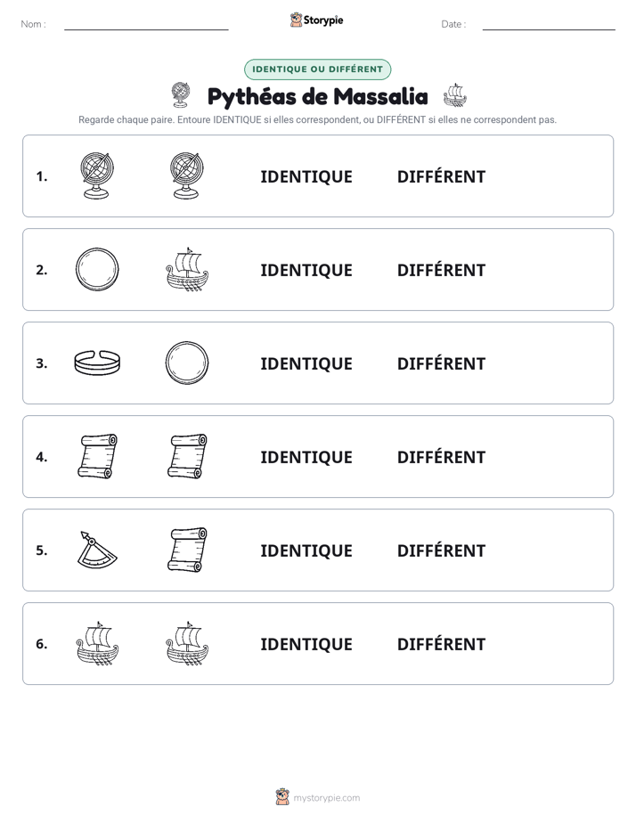 Identique ou Différent