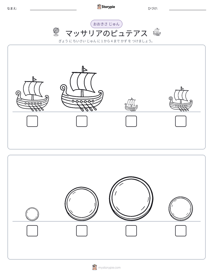 サイズ順