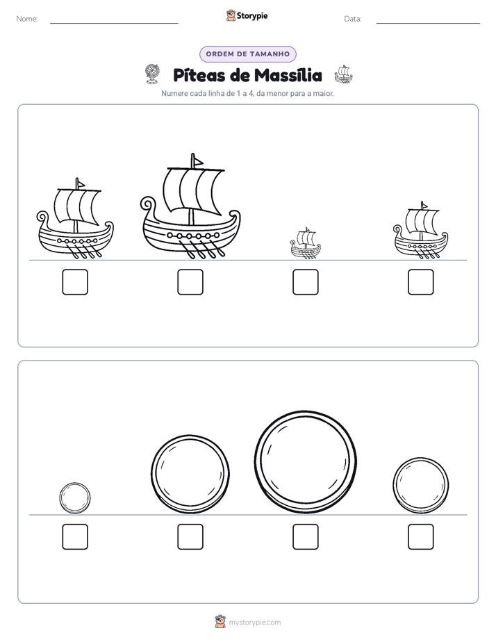 Ordem de Tamanho