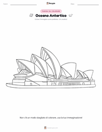 Anteprima della scheda stampabile di Oceano Australe