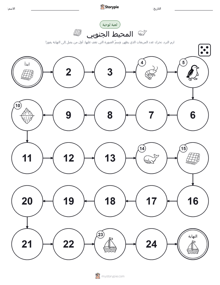 لعبة لف و تحرك