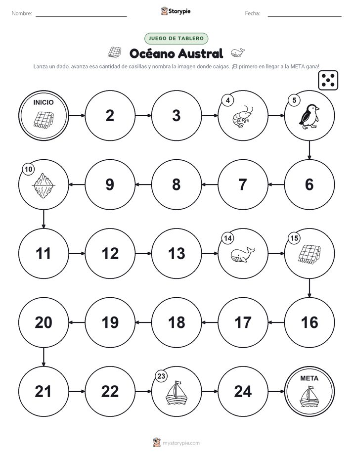 Juego de Rueda y Avanza