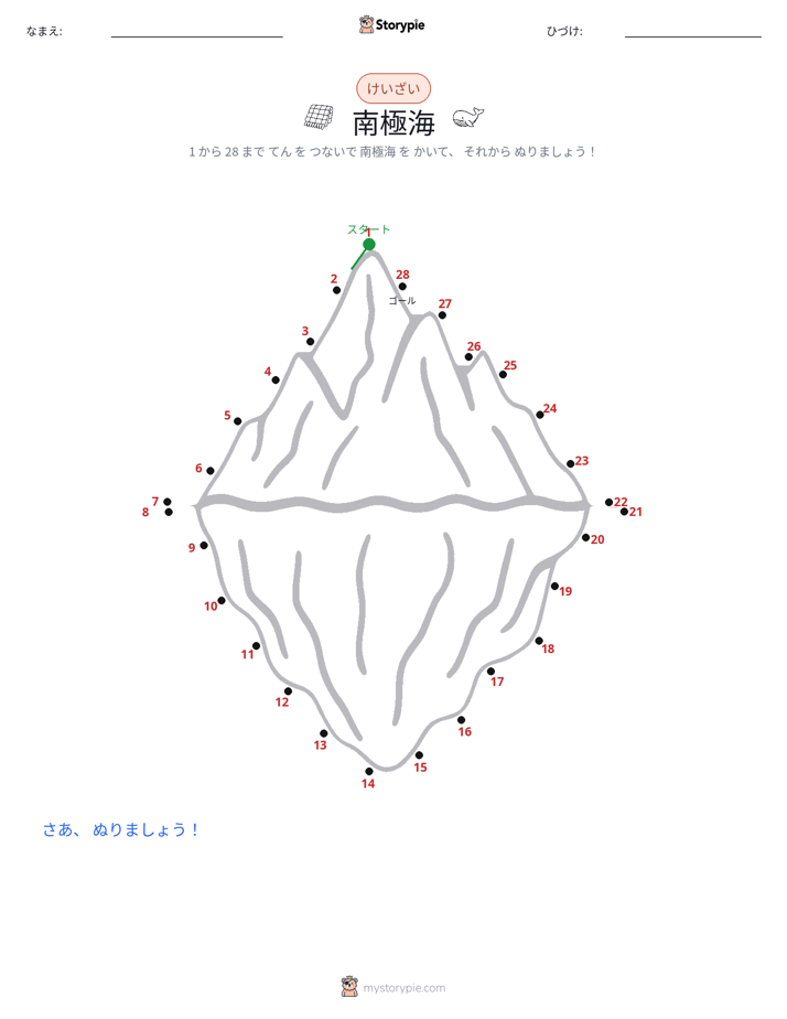 点つなぎ