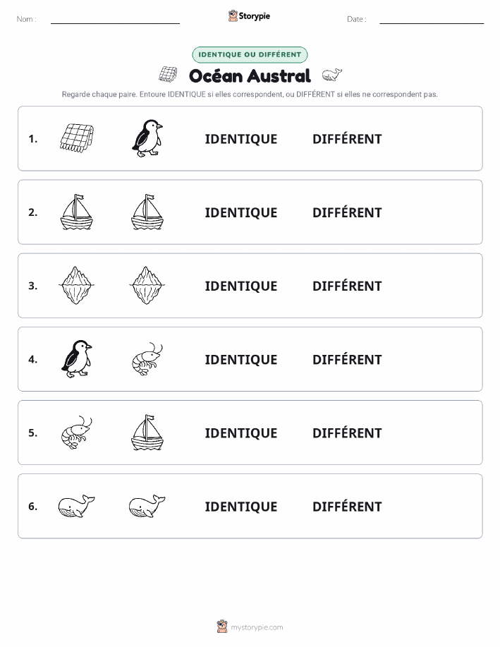 Identique ou Différent