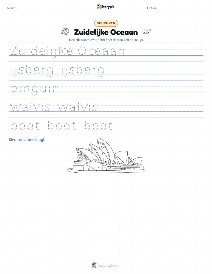 Schrijf Oefening