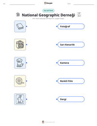 National Geographic Derneği yazdırılabilir çalışma sayfası önizlemesi