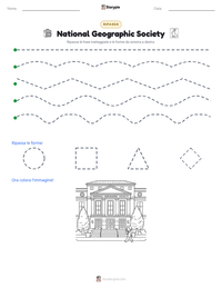 Anteprima della scheda stampabile di National Geographic Society