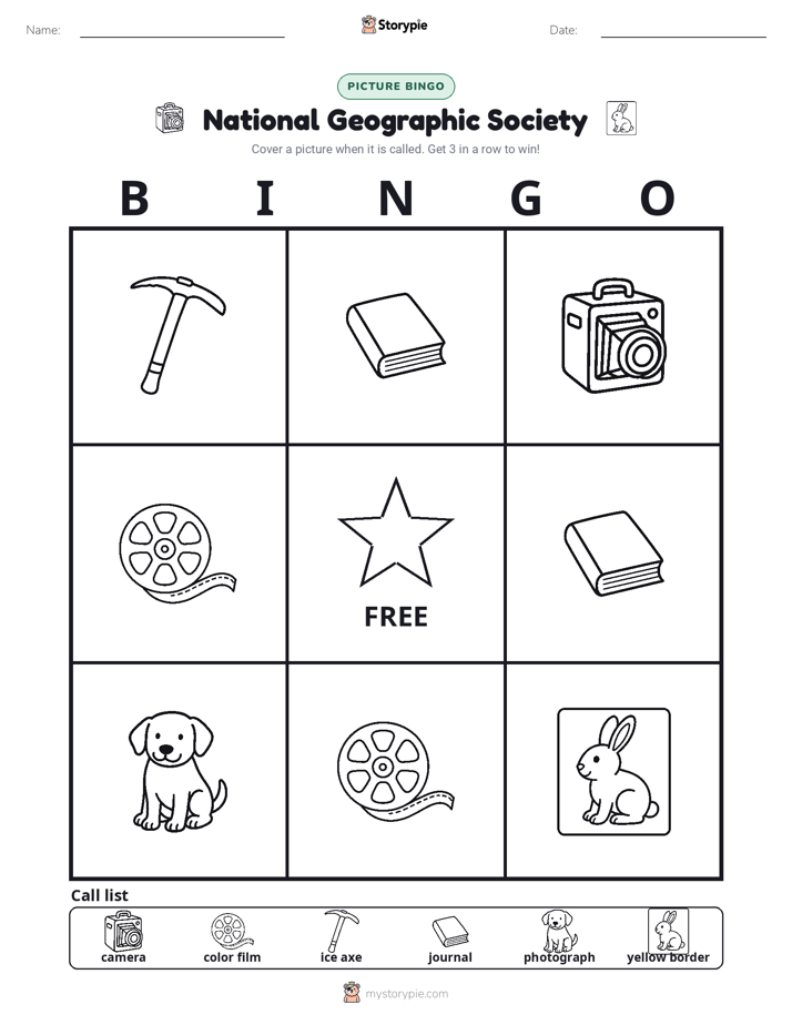 Picture Bingo
