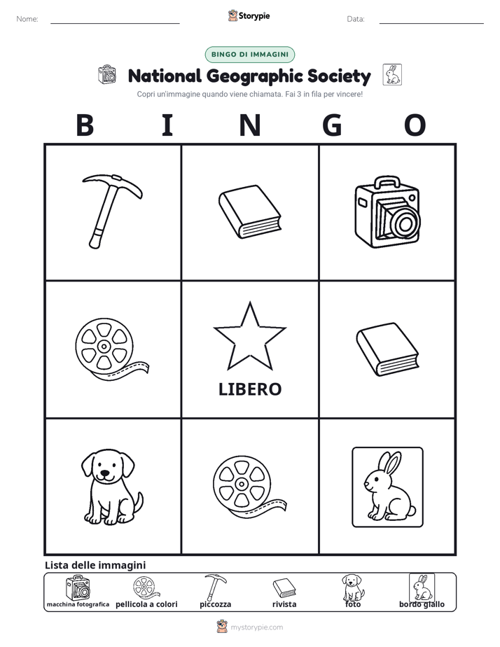 Bingo delle Immagini