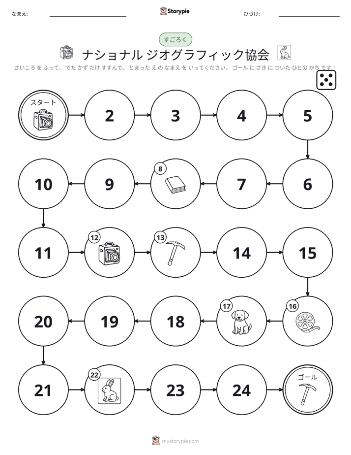 ロール＆ムーブゲーム