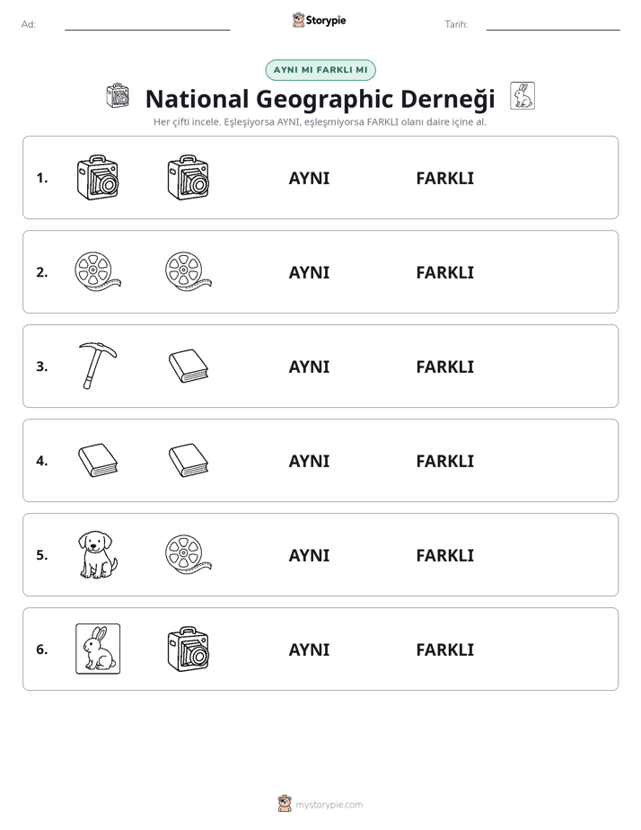 Aynı mı Farklı mı