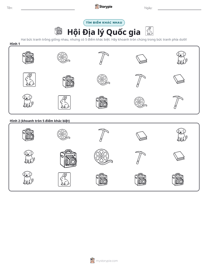 Tìm Sự Khác Biệt
