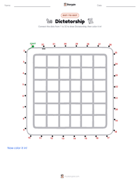 Dictatorship printable worksheet preview