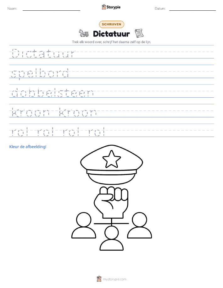 Schrijf Oefening