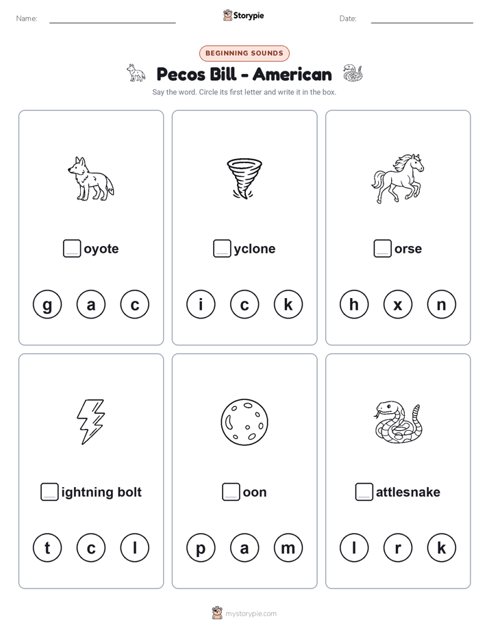 Beginning Sounds