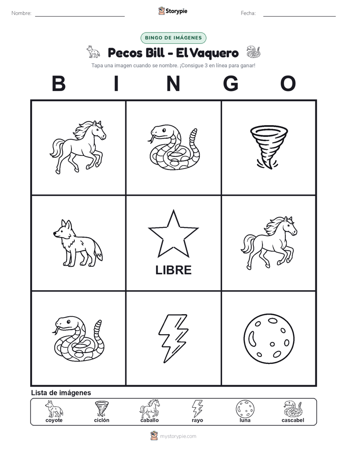 Bingo de Imágenes