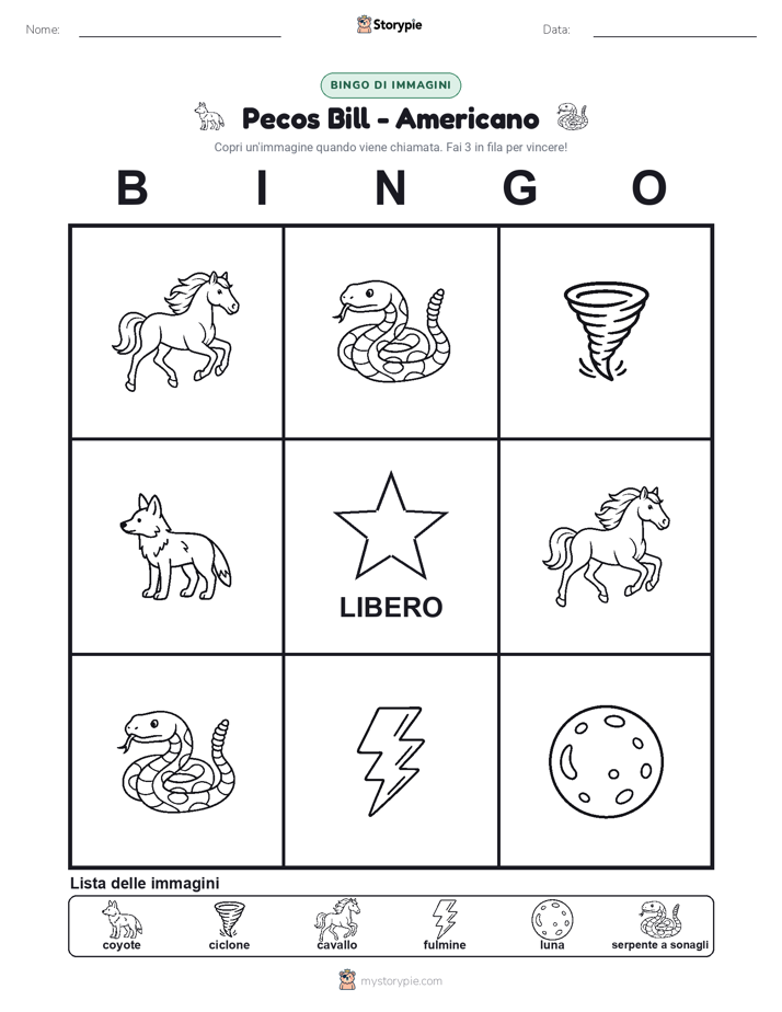 Bingo delle Immagini