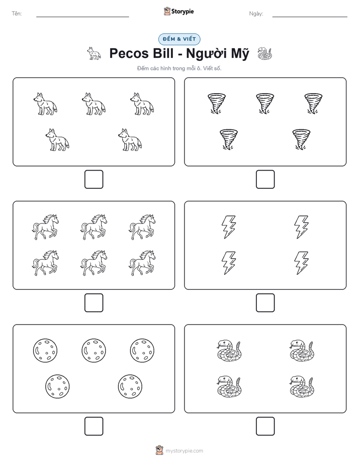 Đếm & Viết