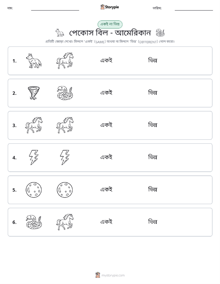 একই বা ভিন্ন