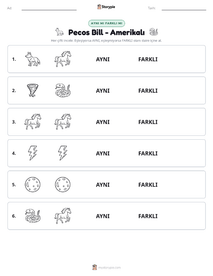 Aynı mı Farklı mı